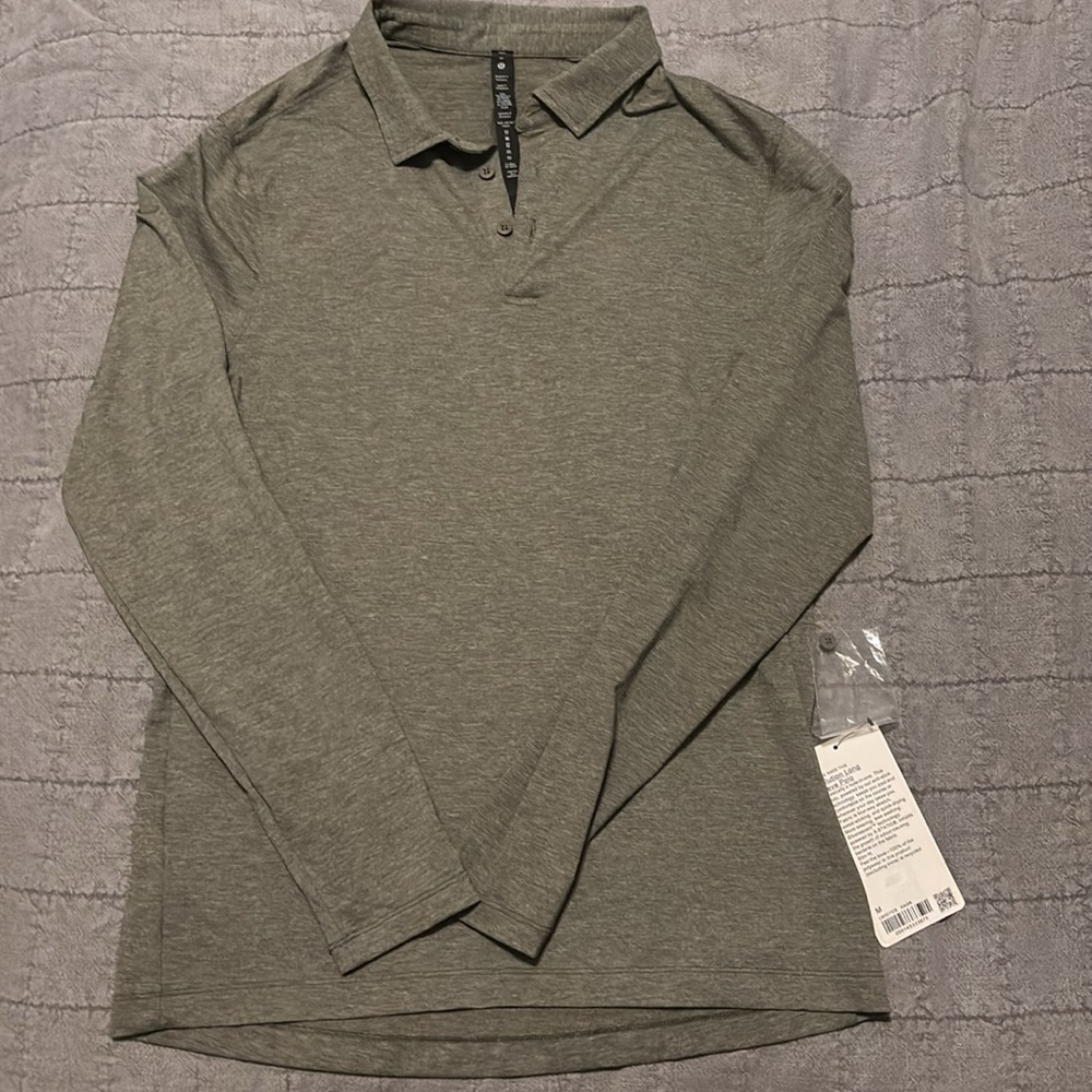 Lululemon Men’s Evolution Long-Sleeve Polo